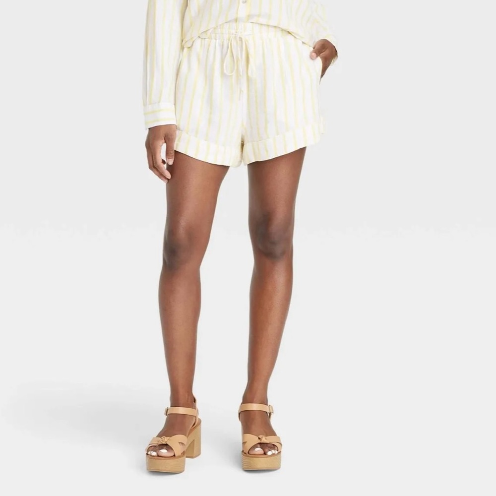Target Pull On Striped Shorts